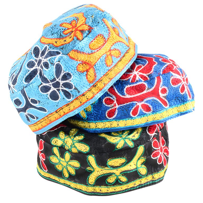 Bukharian Kippah Machine Made 60 - Assorted Colors