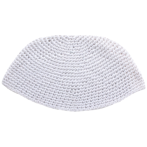 Frik Kippah 22 Cm- Sheer White