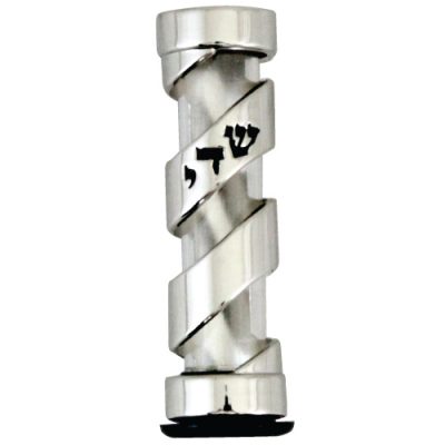 סט של 9 – מזוזה לנייד מניקל ולוסיט 6 ס"מ