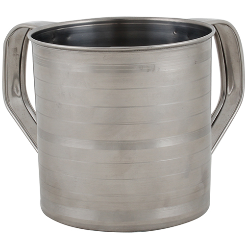 Stainless Steel Washing Cup 12 Cm- Silver