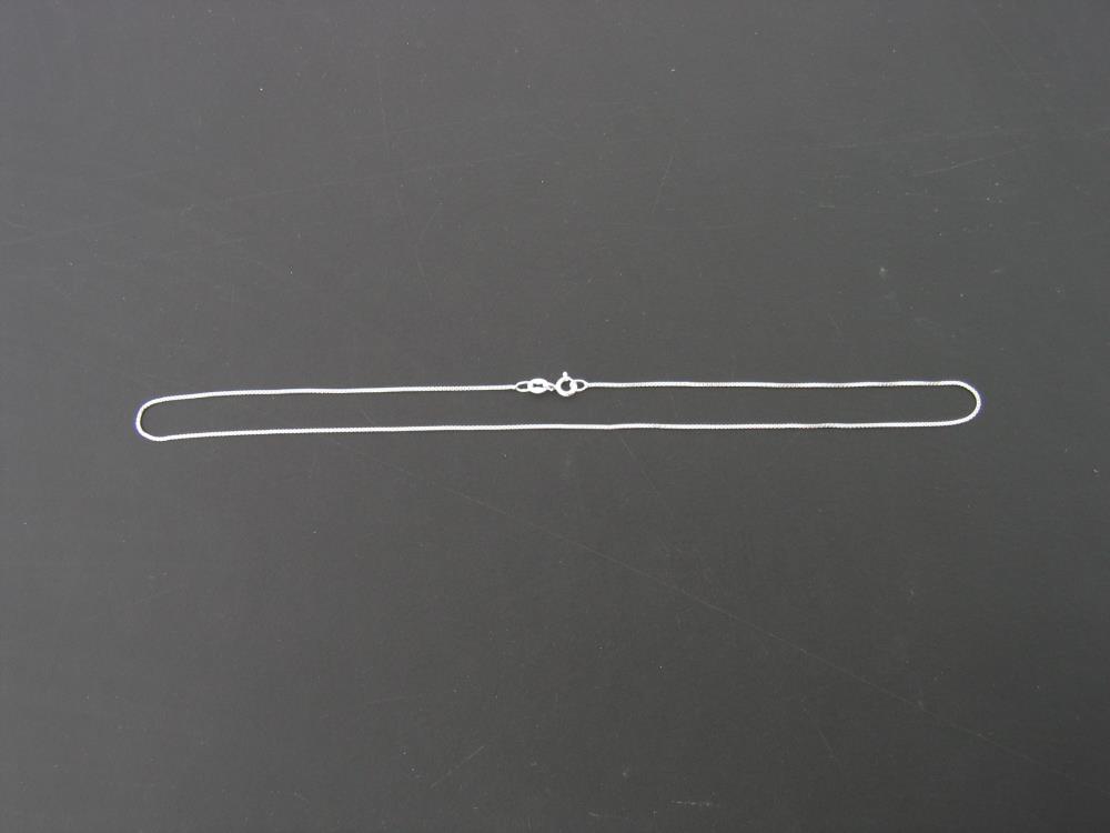 Sterling Silver Necklace 45cm Boxed (18 )
