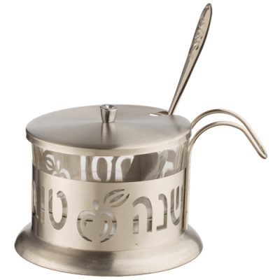 Stainless Steel Honey Dish 9 Cm
