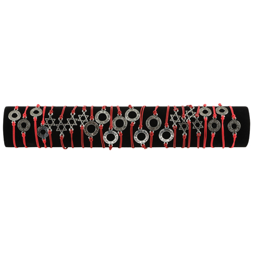 Set Of Red Bracelets  Assorted Designs  (x24)