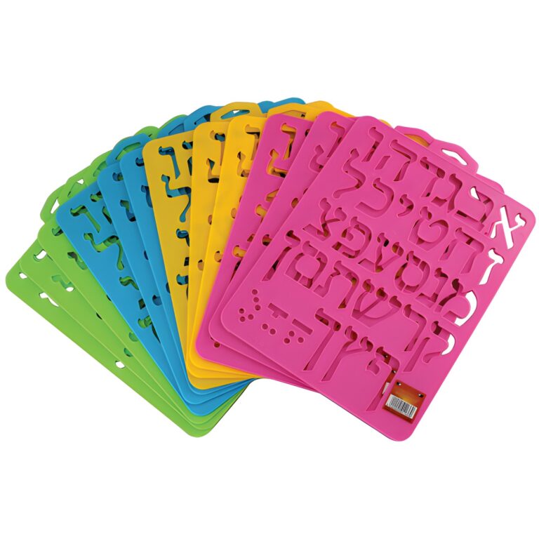 Plastic Stencil 28*20cm- Aleph Bet