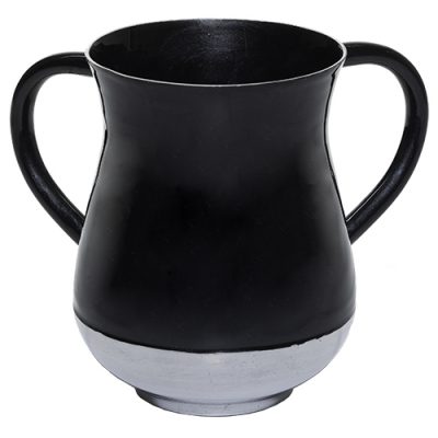 Aluminium Washing Cup 13 cm - Black