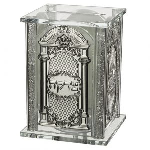 קופת צדקה קריסטל עם פלקטות 913 ס"מ