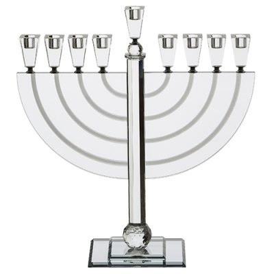 Crystal Colorful Menorah 50 cm