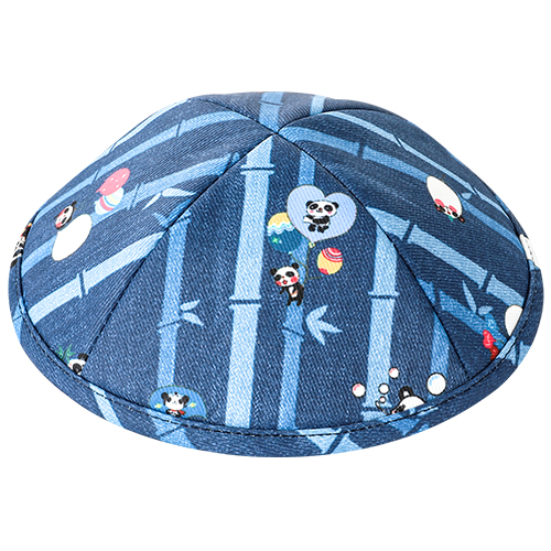 Fabric Kippah Size 2 Flat