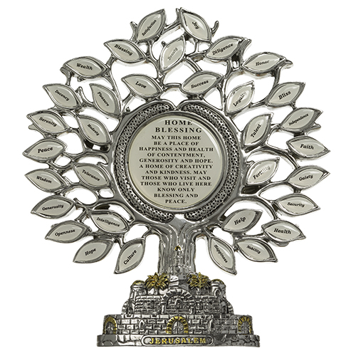 Polyresin Tree Of Blessings 17*16 Cm- English Home Blessing