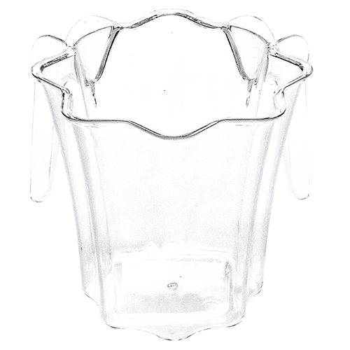 Clear Perspex Washing Cup 13 cm