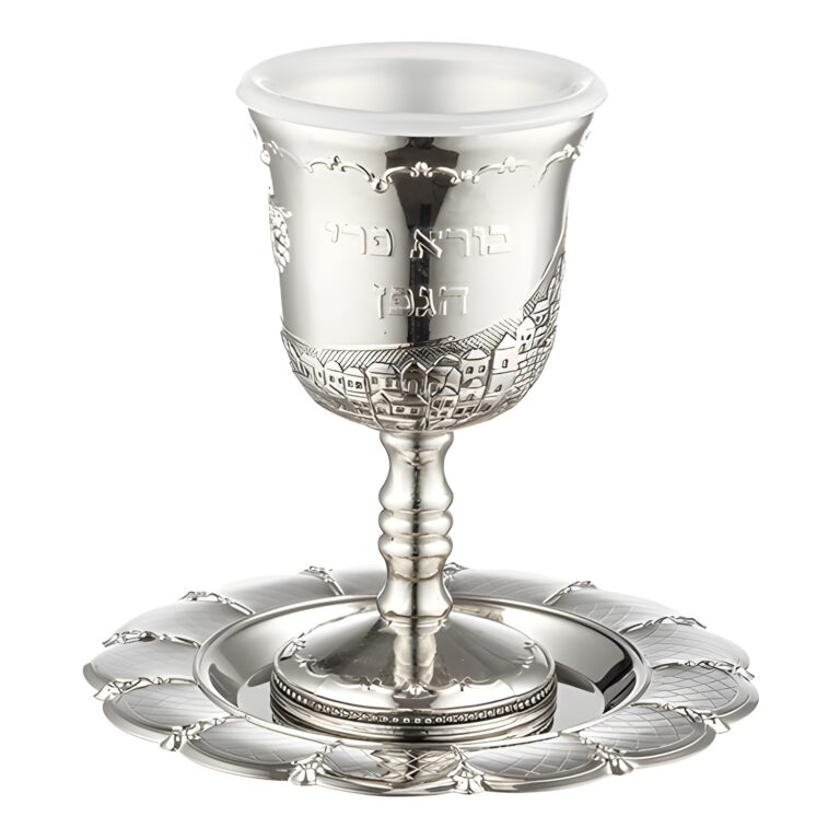 Nickel Kiddush Cup 13 cm Contain 100ml // 3.4oz