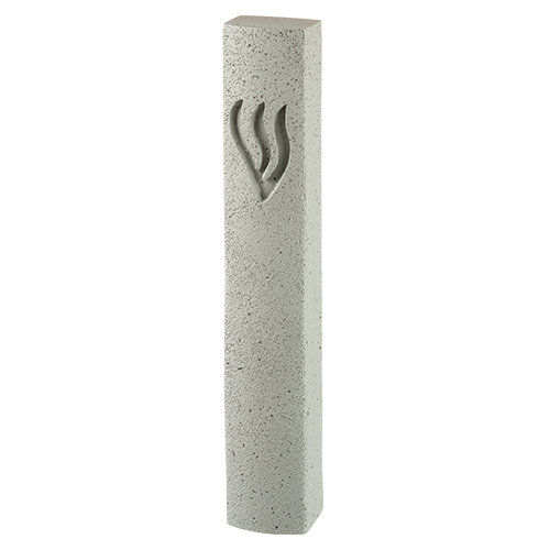 Polyresin Stone- Like Mezuzah 12 cm