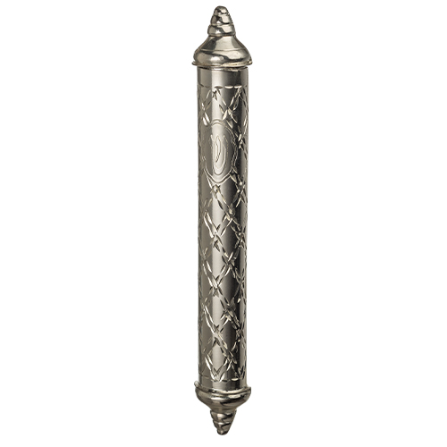 UK23682 – Elegant Mezuzah with silver coating – 25 cm