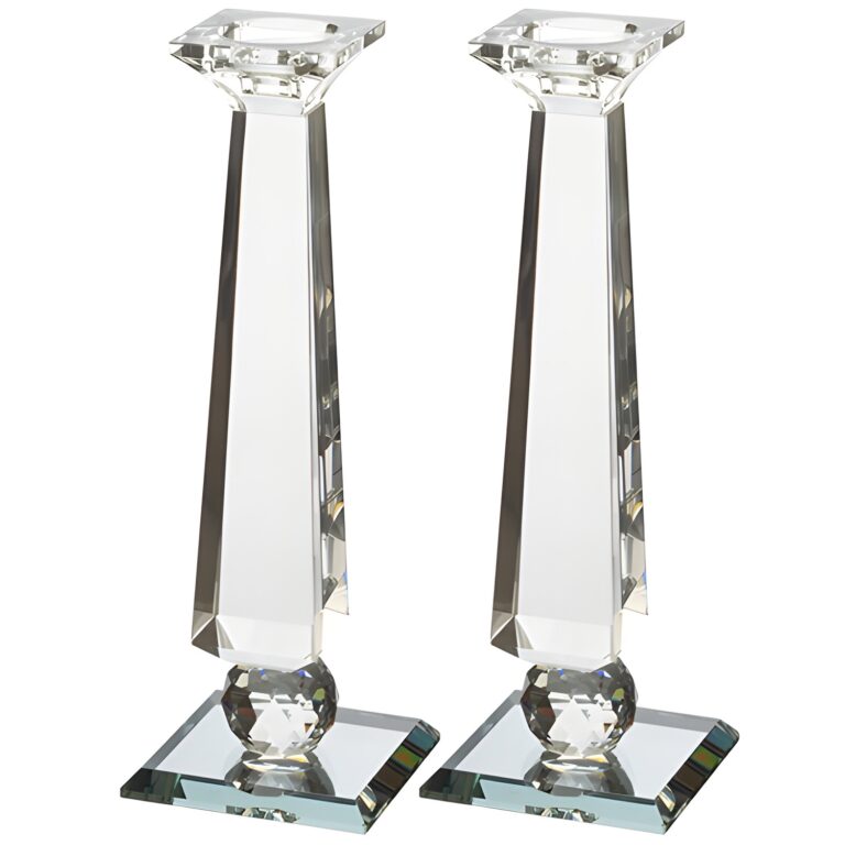 Crystal Candlesticks 20 cm
