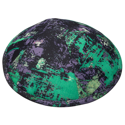 Fabric Kippah Size 2 Flat