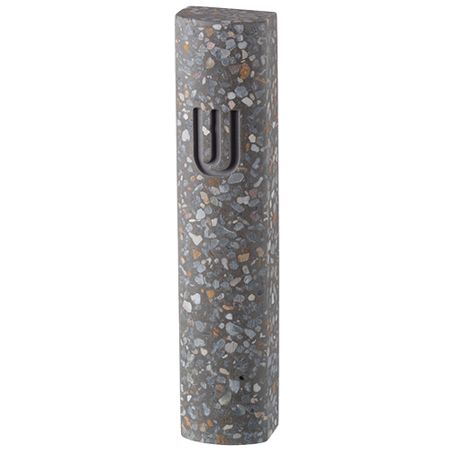 Polyresin "Cement" Mezuzah 12 cm