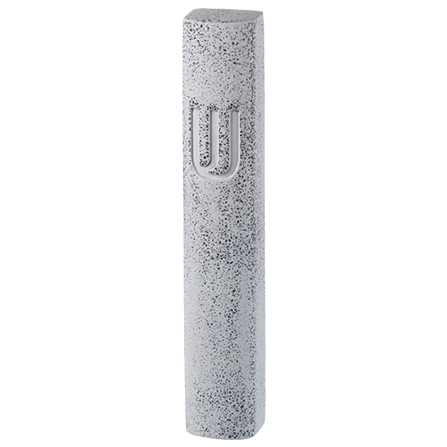 Polyresin "Cement" Mezuzah 12 cm