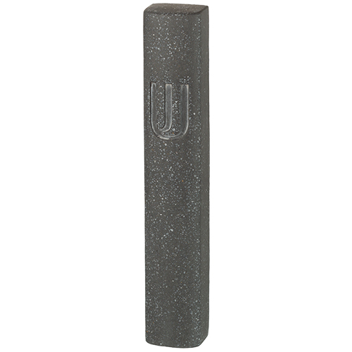 Polyresin "Cement" Mezuzah 12 cm