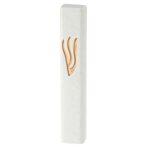 Polyresin Stone- Like Mezuzah 12 cm