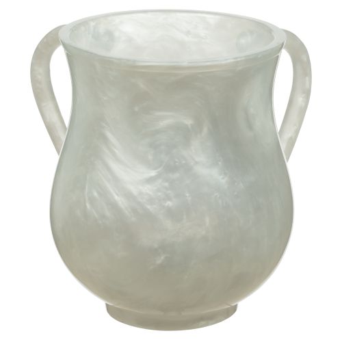 Polyresin Washing Cup 14 cm- Pearl