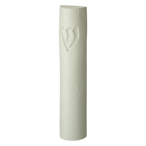 Polyresin Stone- Like Mezuzah 15 cm