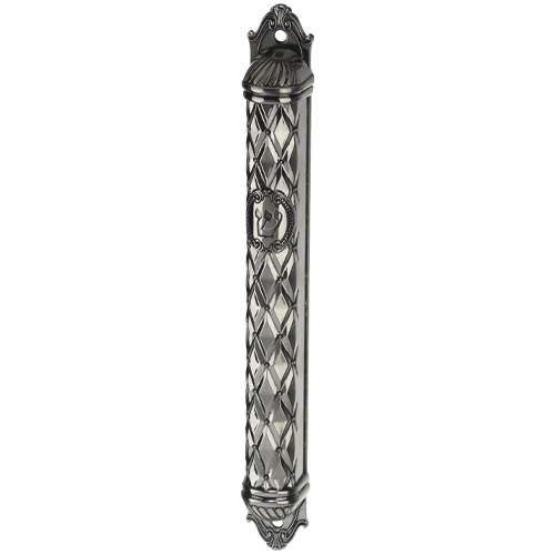 Metal Mezuzah 20 cm with Ornaments