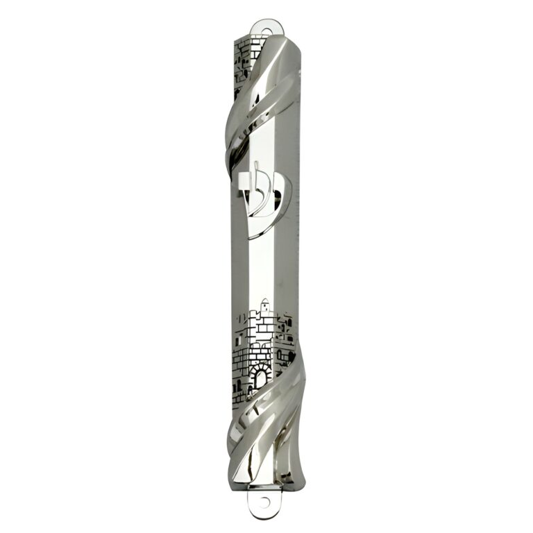 Nickel Mezuzah 20 cm