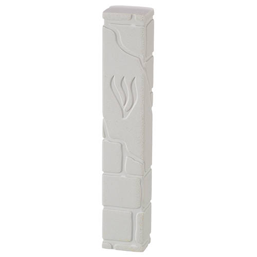 Polyresin Mezuzah 12 cm