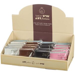 408 סטנד מהודר "רזיאל המלאך" עור גדול מעורב 20 יח