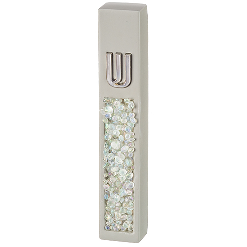 Polyresin Mezuzah 12 cm