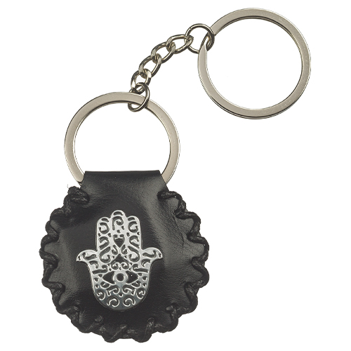 Leatherette Key Holder 4.5 cm "Shiviti"