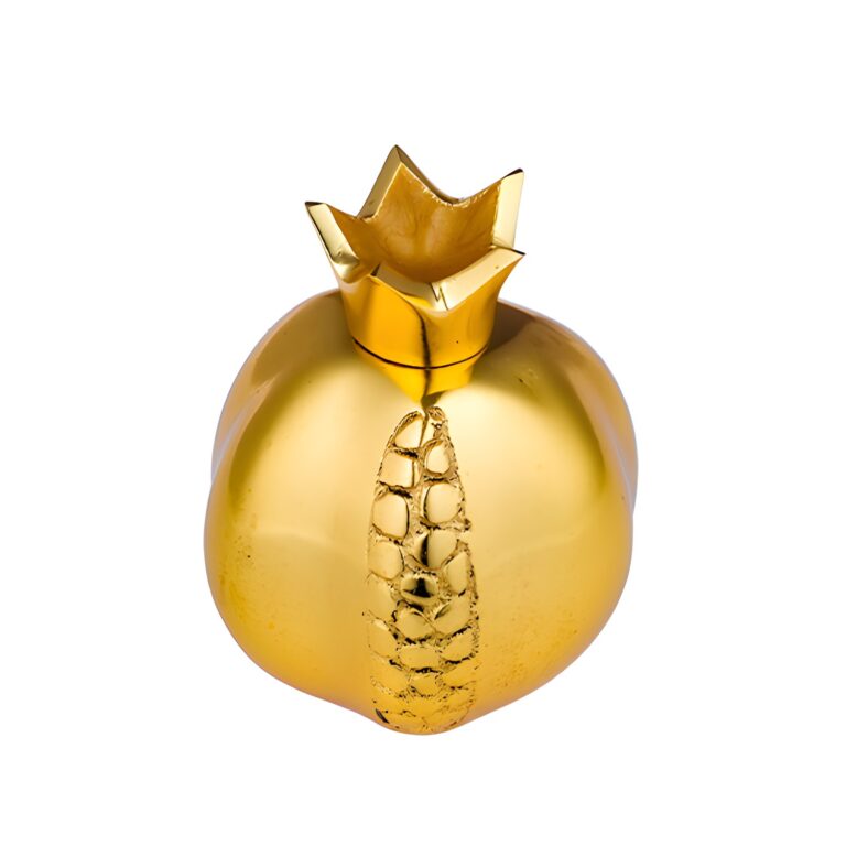 Aluminum Pomegranate Gold Color 7*8 cm