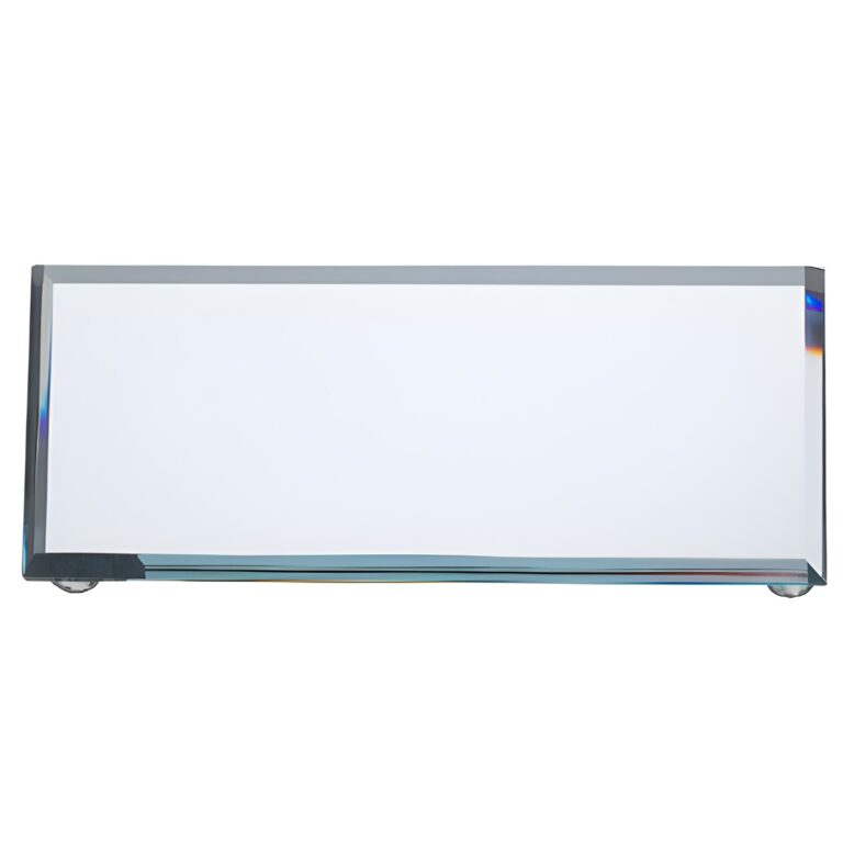 Crystal Tray for Candle Holders 23*13 cm