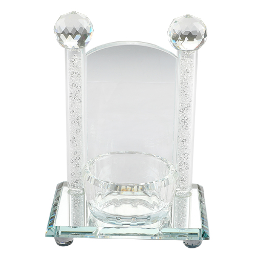 CRYSTAL HOLDER FOR MEMORY CANDLE 17x12 CM
