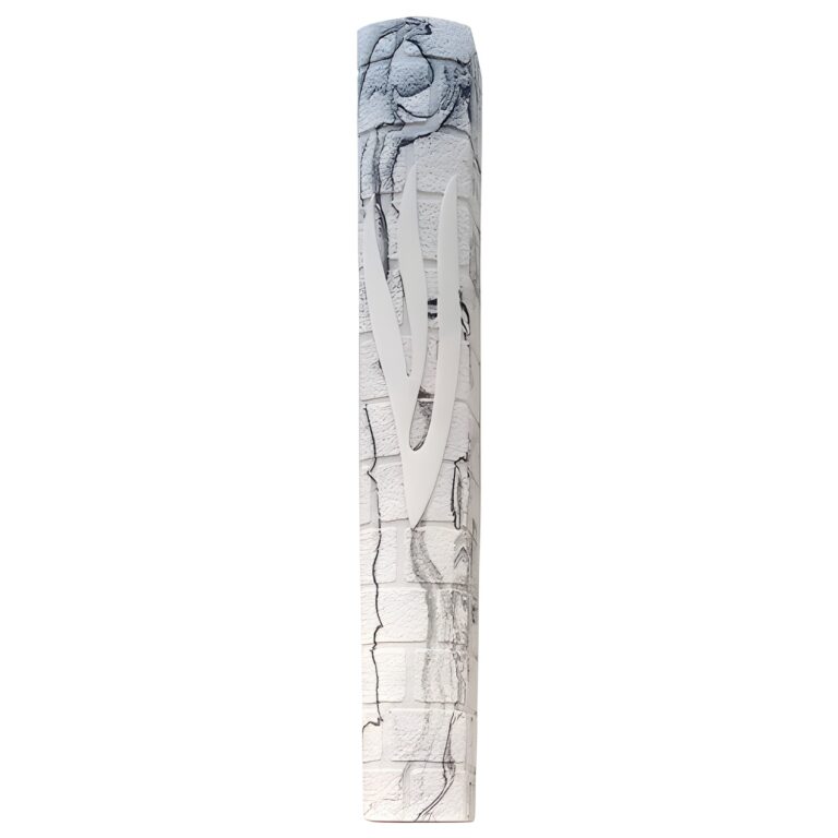 Polyrasin & Stone Mezuzah