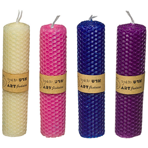 Candle for Havdalah 15 cm - Assorted Colors