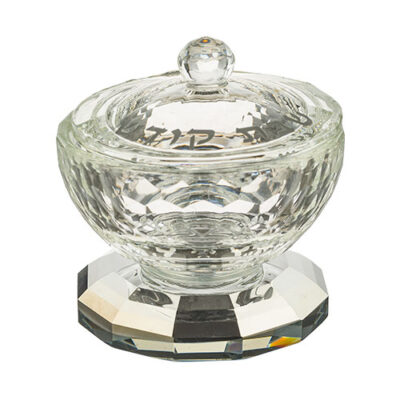 Crystal Salt & Pepper Stand 7 cm