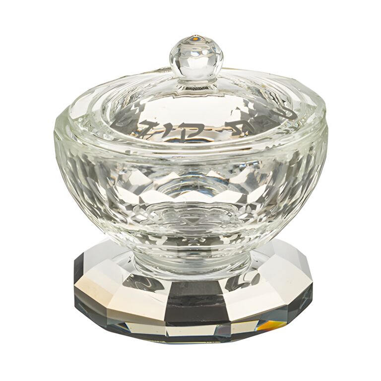 Crystal Salt & Pepper Stand 7 cm