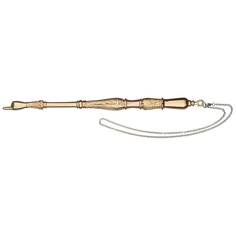 Metal Yad for Torah 23 cm - Gold