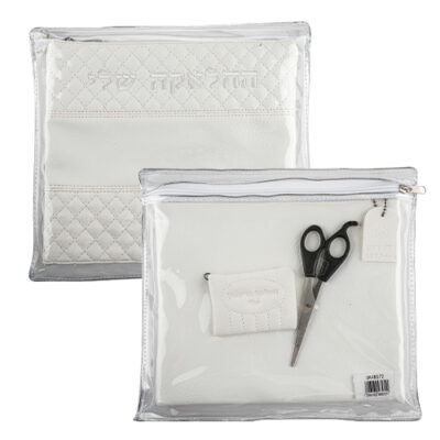Includes: Case for Hair Piece and Scissors