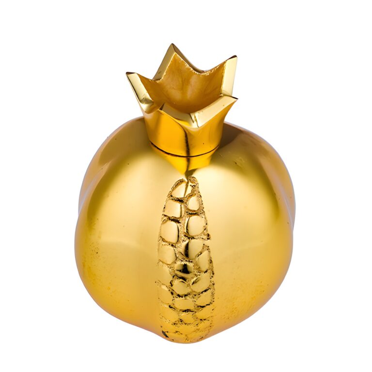 Aluminum Pomegranate Gold Color 10*8 cm