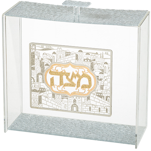 Plexiglass Clear Stand for Matzah 23*21 cm