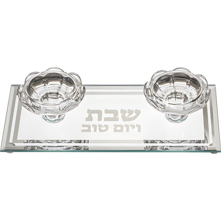 Glass Candlesticks 20x9 cm