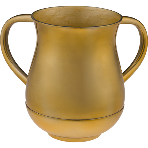 Aluminium Washing Cup 13 cm - Shiny Gold