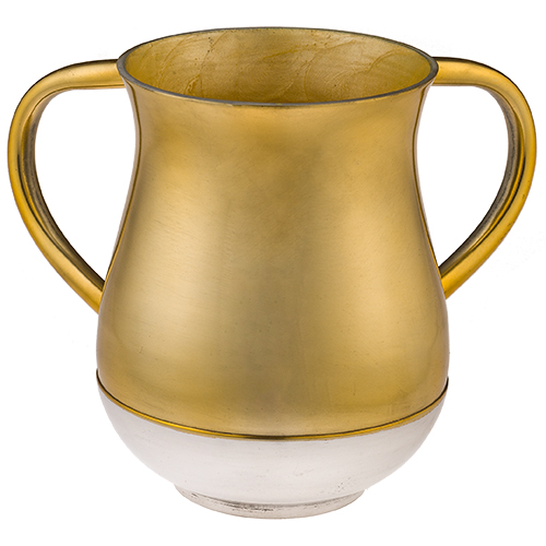 Aluminium Washing Cup 13 cm - Shiny Gold