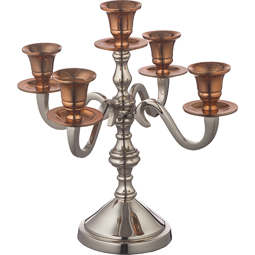 Aluminum Candlesticks 5 Brenches