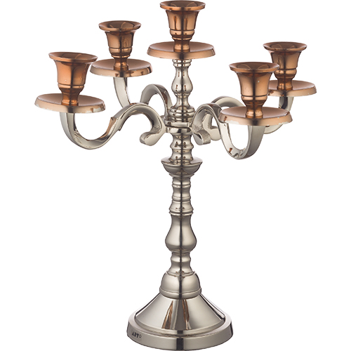 Aluminum Candlesticks 5 Brenches