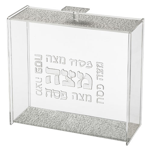 Plexiglass Clear Stand for Matzah 23*21 cm