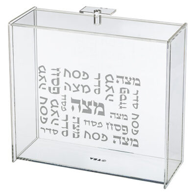 Clear Lucite Stand for Matzah 23*21 cm