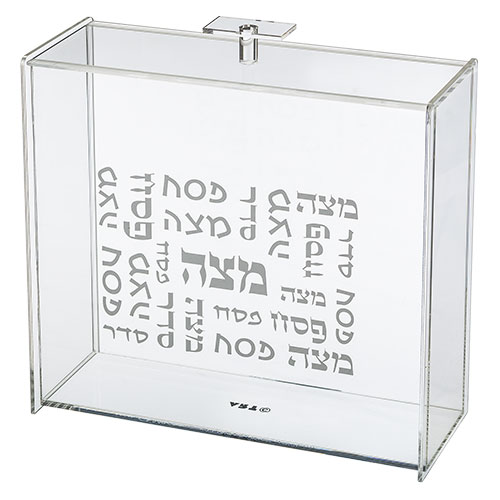 Plexiglass Clear Stand for Matzah 23*21 cm